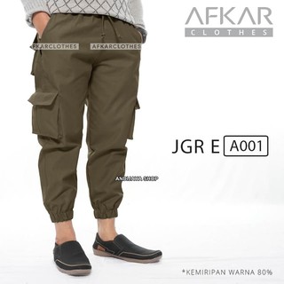  celana  sirwal joger celana  jogger  cargo dewasa  SIZE M 