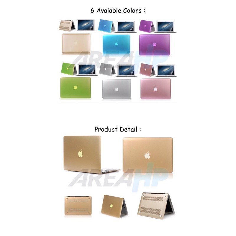 Hard Plastic Metal Metallic Case Casing Cover for Macbook Pro M1 M2 13.3 Inch 2020-2022 A2338