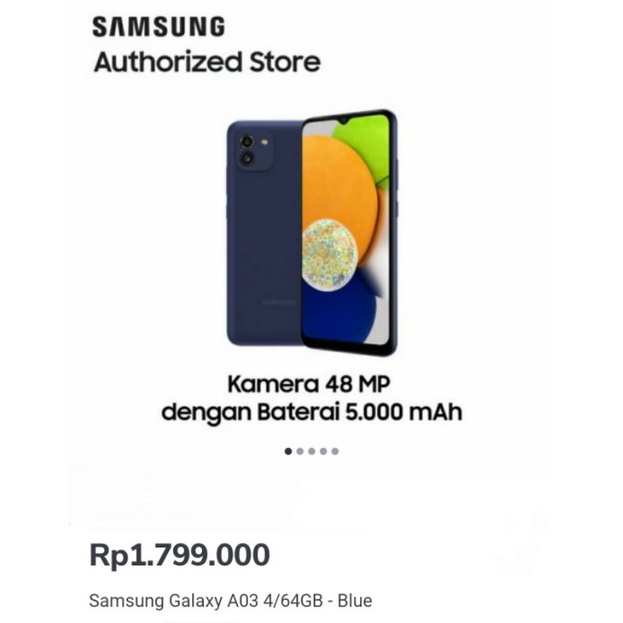 Samsung Galaxy A03