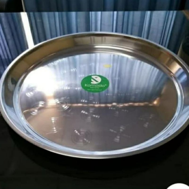 NAMPAN BULAT KOMODO 30CM STAINLESS