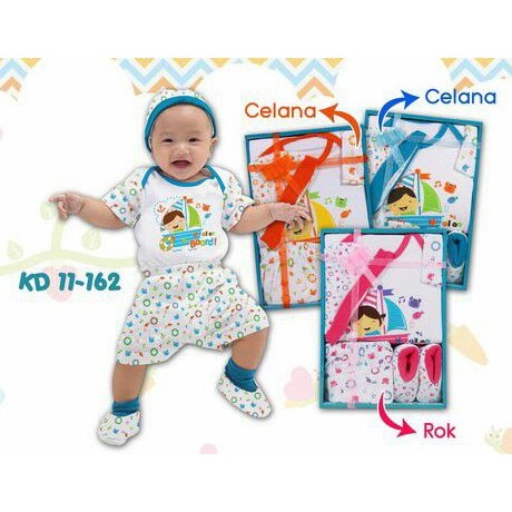 Kiddy Just Baby Set Pakaian Bayi 4in1 11162