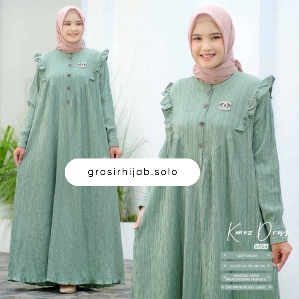 (MSB) GAMIS MARILYN REMPEL DAILY BUSUI DRESS LADY CRUSH