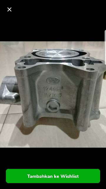 Blok seher/ cylinder blok vario 125 fi