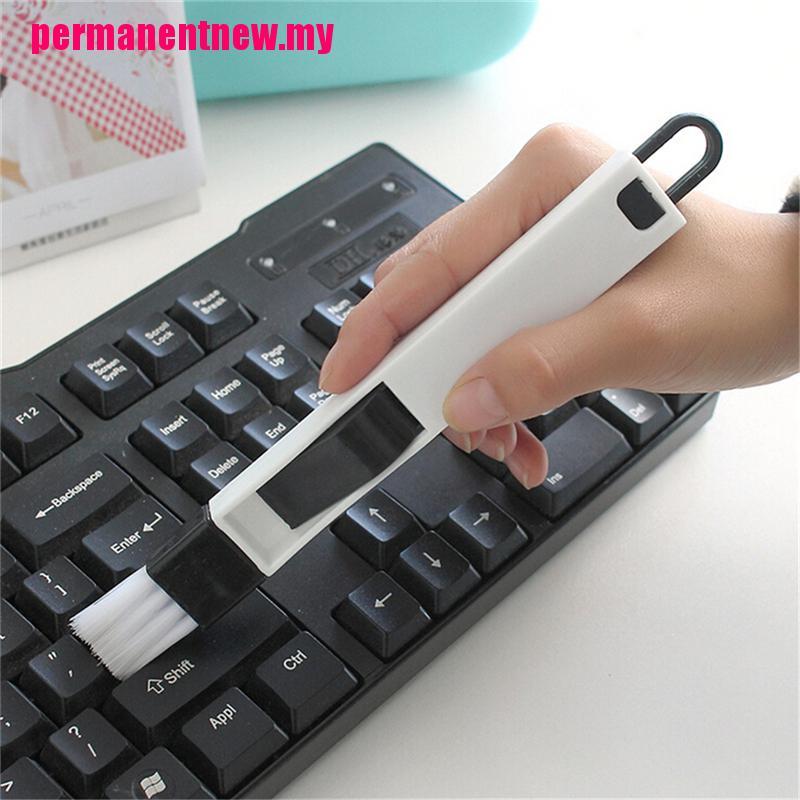 (Sun) 2 In 1 Sikat Pembersih Debu Untuk Jendela / Keyboard