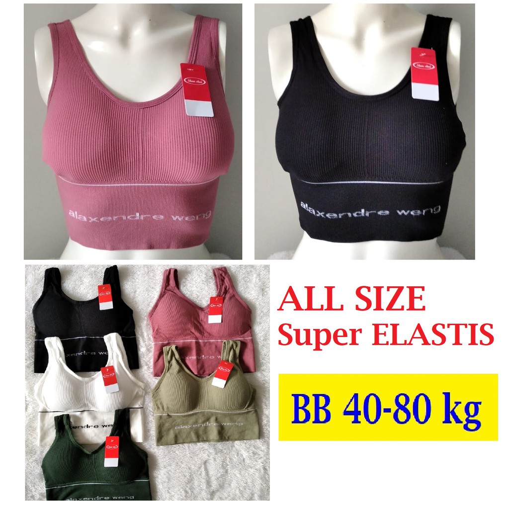 BH dan Miniset BH IMPORT Sport Remaja dan Dewasa Super Elastis Bra Dewasa Mini Set