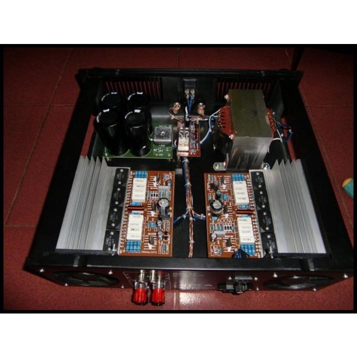 Power Amplifier Rakitan 600 Watts Ampli Rakitan Profesional Out/Indoor