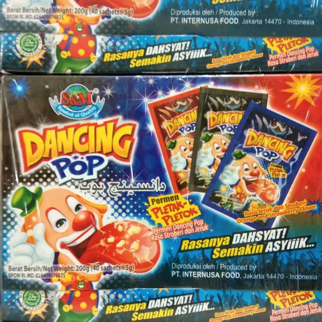 

Dancing Pop Permen Pletak Pletok isi 40pcs