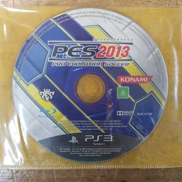 KASET PS3 PES 2013