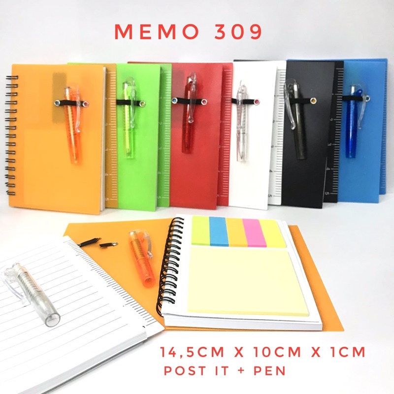 Memo 309 / memo sticky , memo post it, memo kantoran , notes, notebook, bloknote, buku tulis kantoran, buku memo souvenir, memo souvenir perusahaan, memo promosi, notes pen sticky, post it , agenda memo, barang souvenir promosi unik