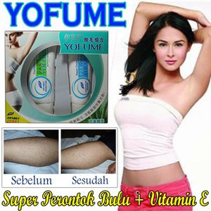 terrlaris CREAM PERONTOK BULU SUPER CEPAT YOFUME Limited