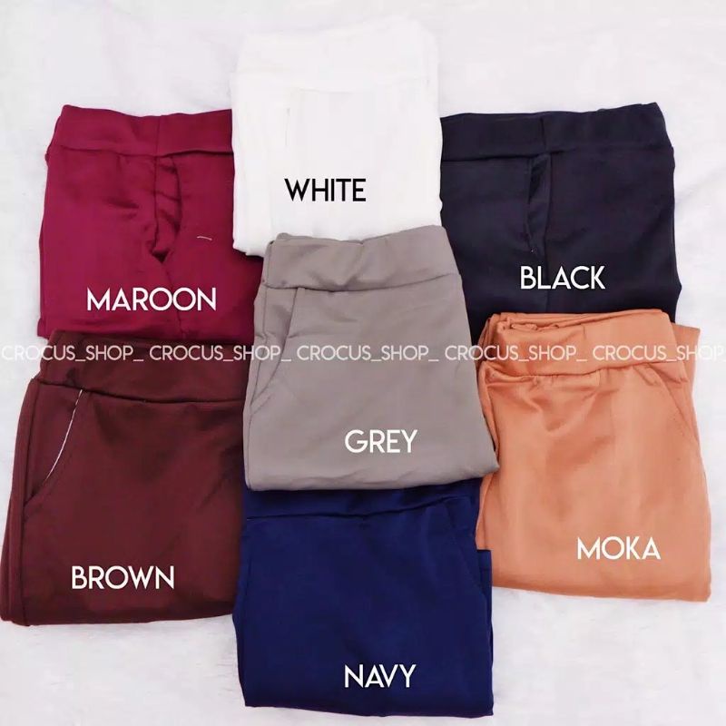 Rok Panjang Scuba Rok Span Polos Skirt Maxi Pensil Terbaru