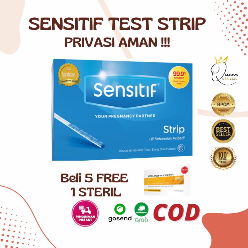 Testpack Test pack Tes hamil test kehamilan Privasi aman Bisa cod Sensitif compact Sensitif digital Sensitif Strip alat test kehamilan testpack