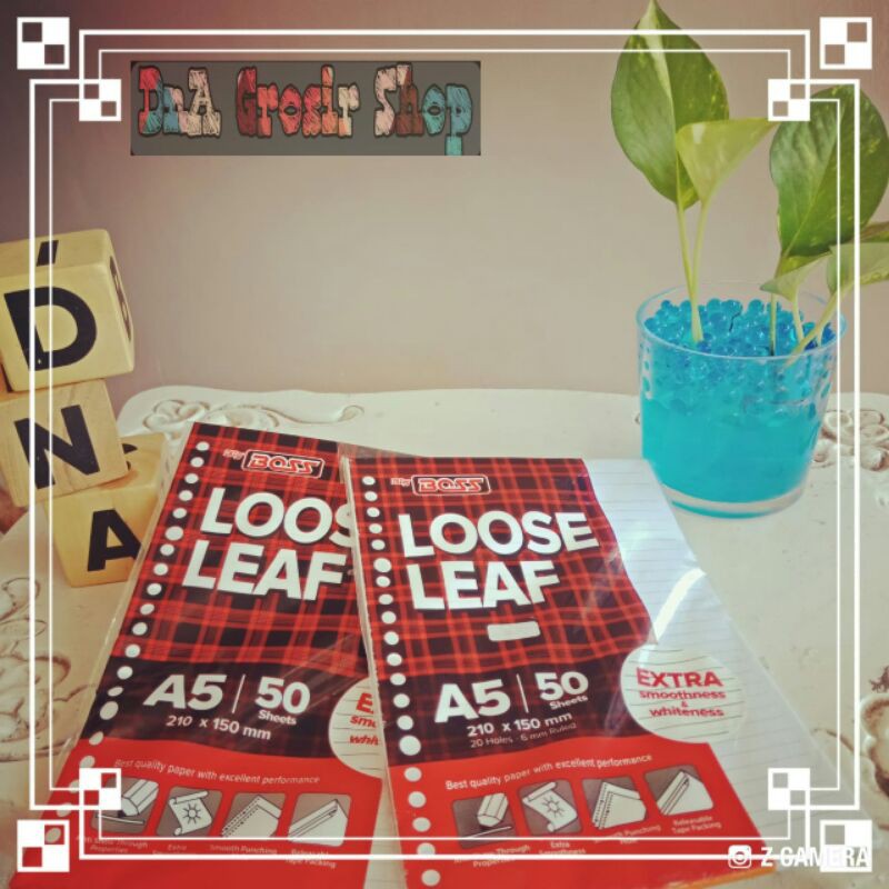 

Loose Leaf A5 isi 50 Lembar Garis Big Boss