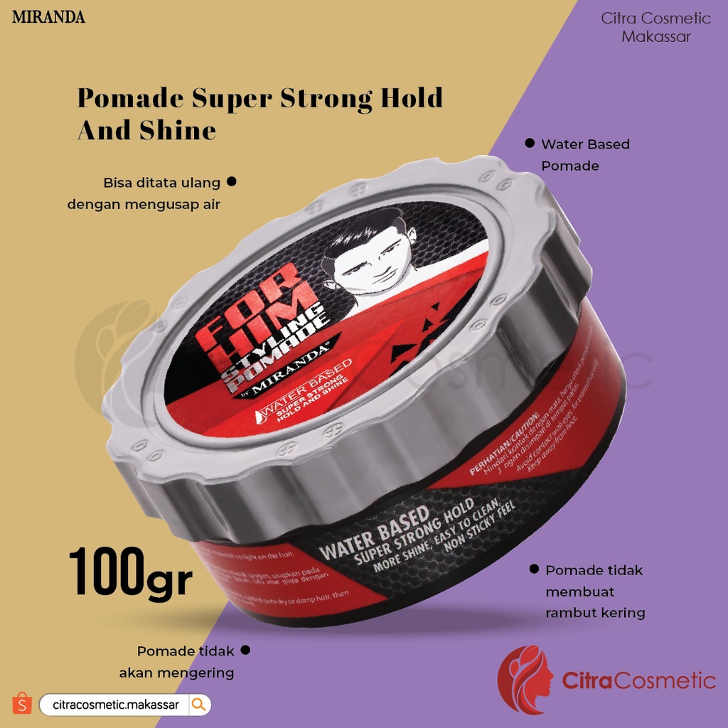 Miranda Pomade Series 100 Gr