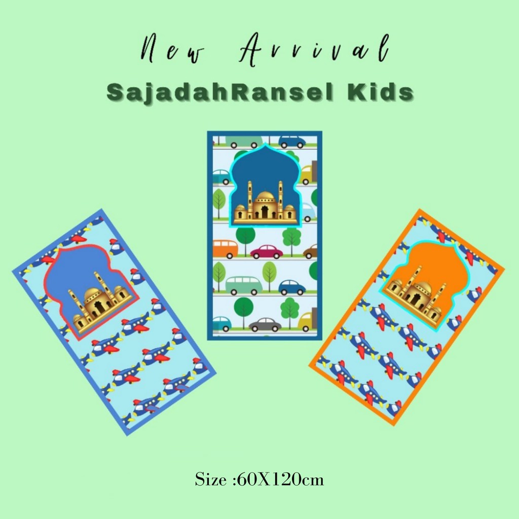 SAJADAH RANSEL/SAJADAH TRAVELING KIDS 06