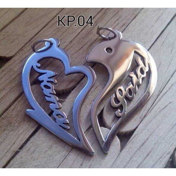 Terlaku Kalung Liontin Couple / Kalung Unik /