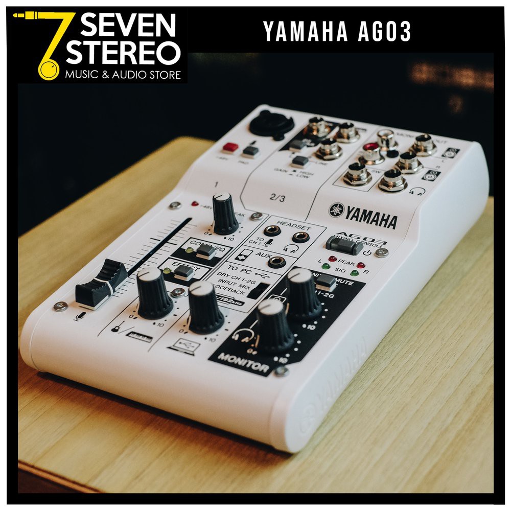 Yamaha AG03 Mixer With USB Audio Interface - Soundcard