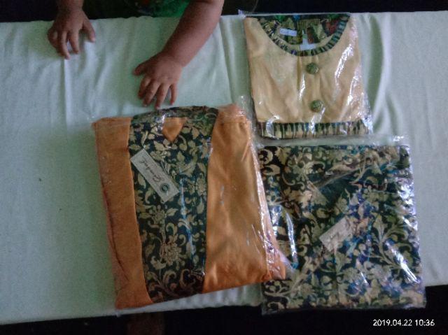 Batik Couple Anak Mega Kekinian Pakaian Kerja Kantor Kondangan Murah Seragaman