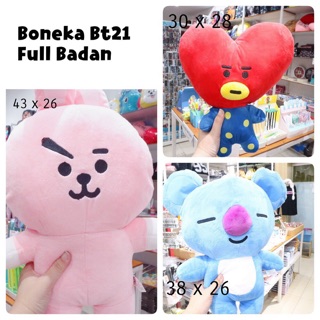 Boneka BT21 BTS Doll Unofficial Chimmy Cooky Koya Tata RJ 