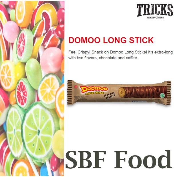 

Waffer Doomoe Long Rasa Kopi - 1 Kantong isi 20 Pack- 100% Lezat