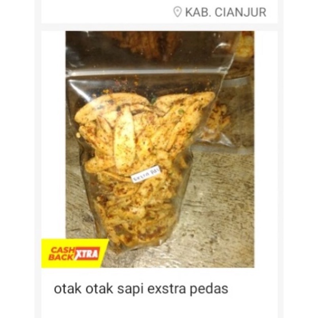 

otak otak sapi exstra pedas