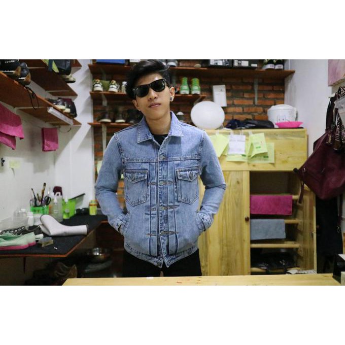 Hot Stuff Mynusaid Denim And Jeans 06 14Oz Non Selvedge Jacket Jaket