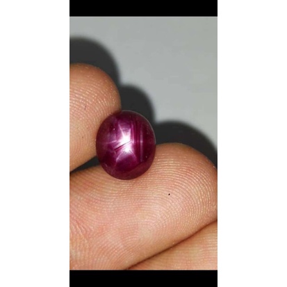 ASLI BATU PERMATA RUBY STAR