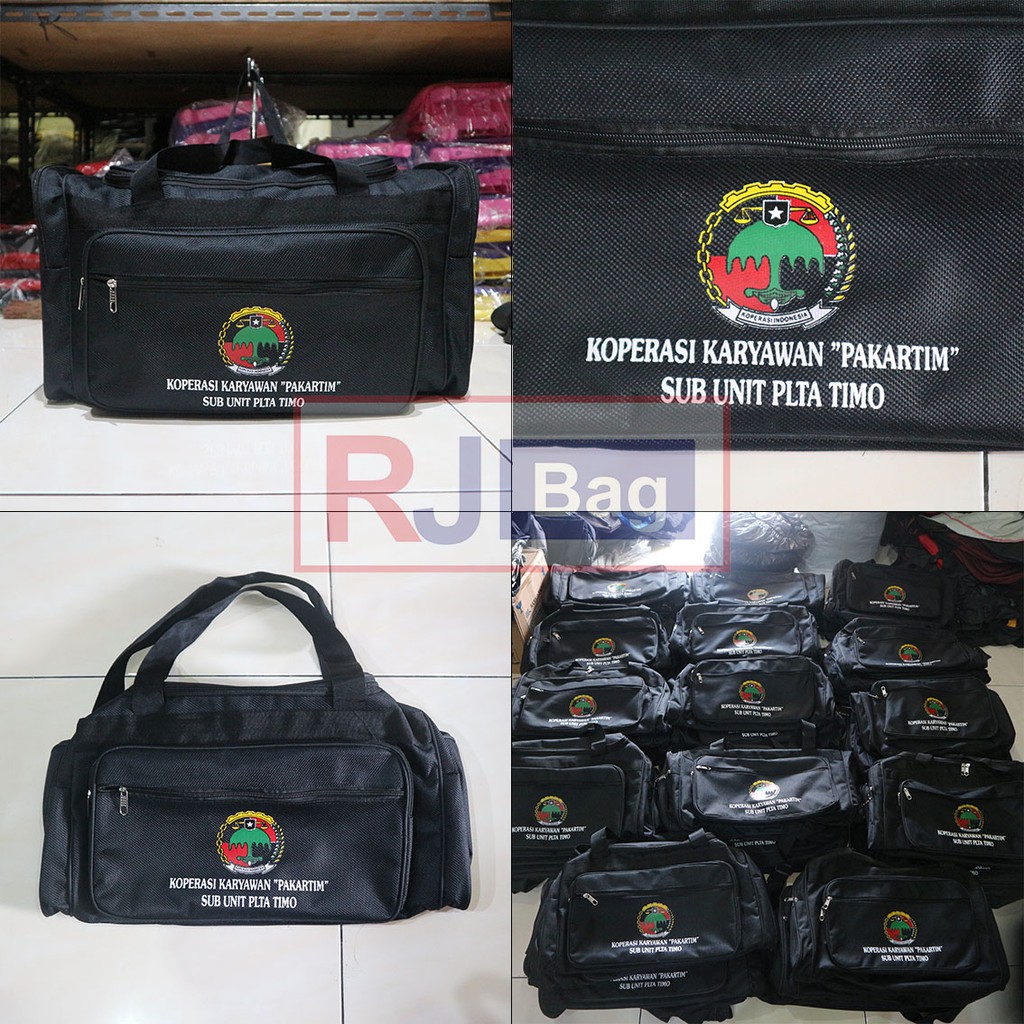 TAS KOPERASI KARYAWAN PAKARTIM PLTA GROSIR SEMINAR ACARA WORKSHOP RANSEL INSTANSI CUSTOME BORDIR