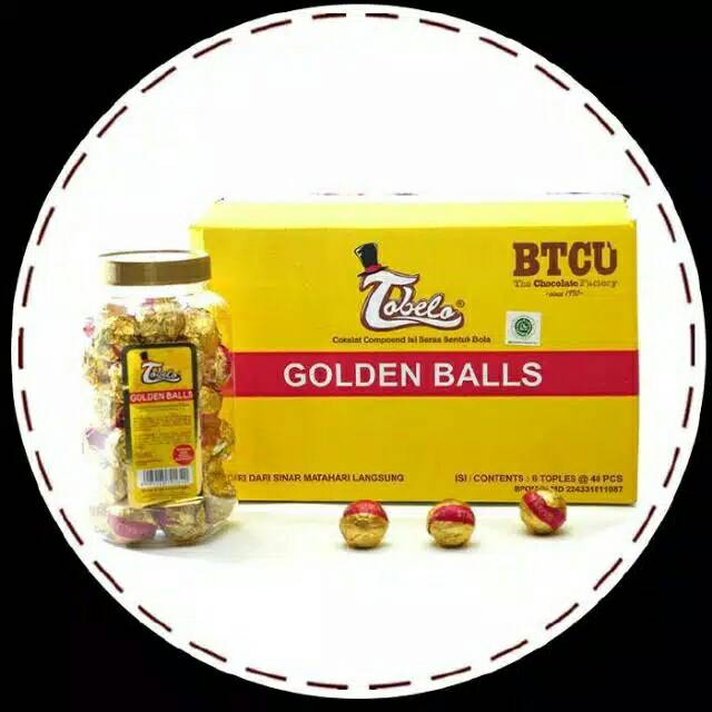 

Tobelo Golden Balls / Coklat Tobelo9