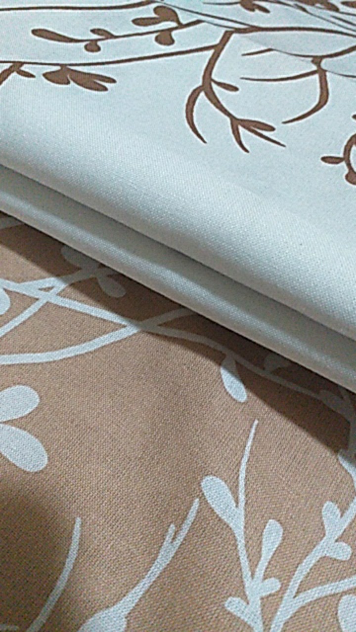 Bahan Kain Sprei Meteran Katun Lokal Cvc Star Motif Jeju Memory