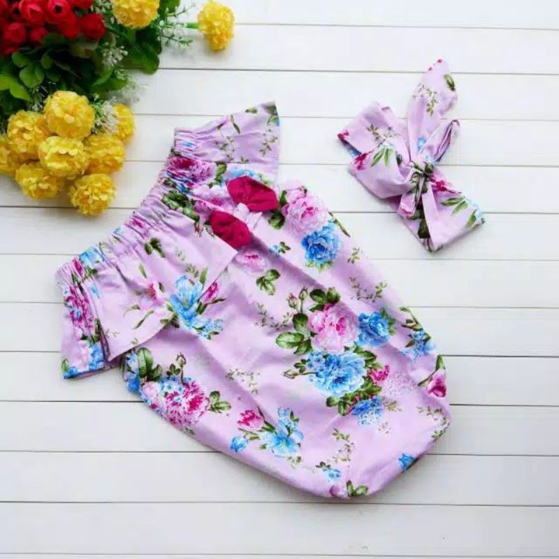 jumper bunga bayi murah, romper bayi murah baju bayi murah ready bandung