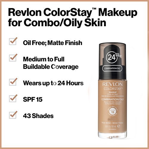 Revlon ColorStay Liquid Foundation For Combination - Oily Skin