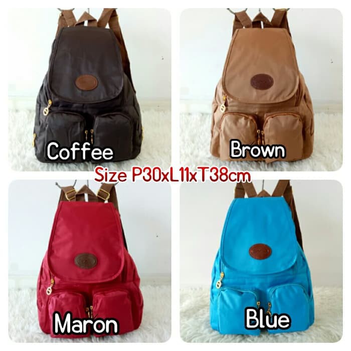 Tas Ransel Cewe / Original Sim Ransel Hoozler Trager Backpack D MK389 Lc113 Medium/ Sekolah