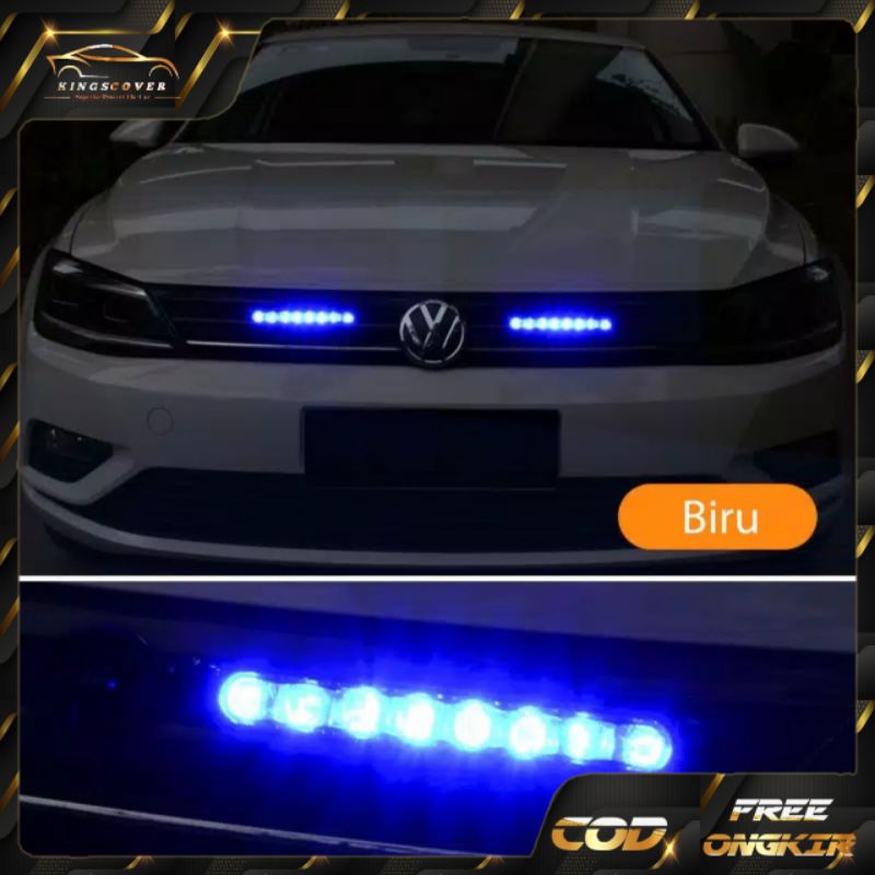 Lampu Kabut LED Bertenaga Angin Daytime Running Light Car