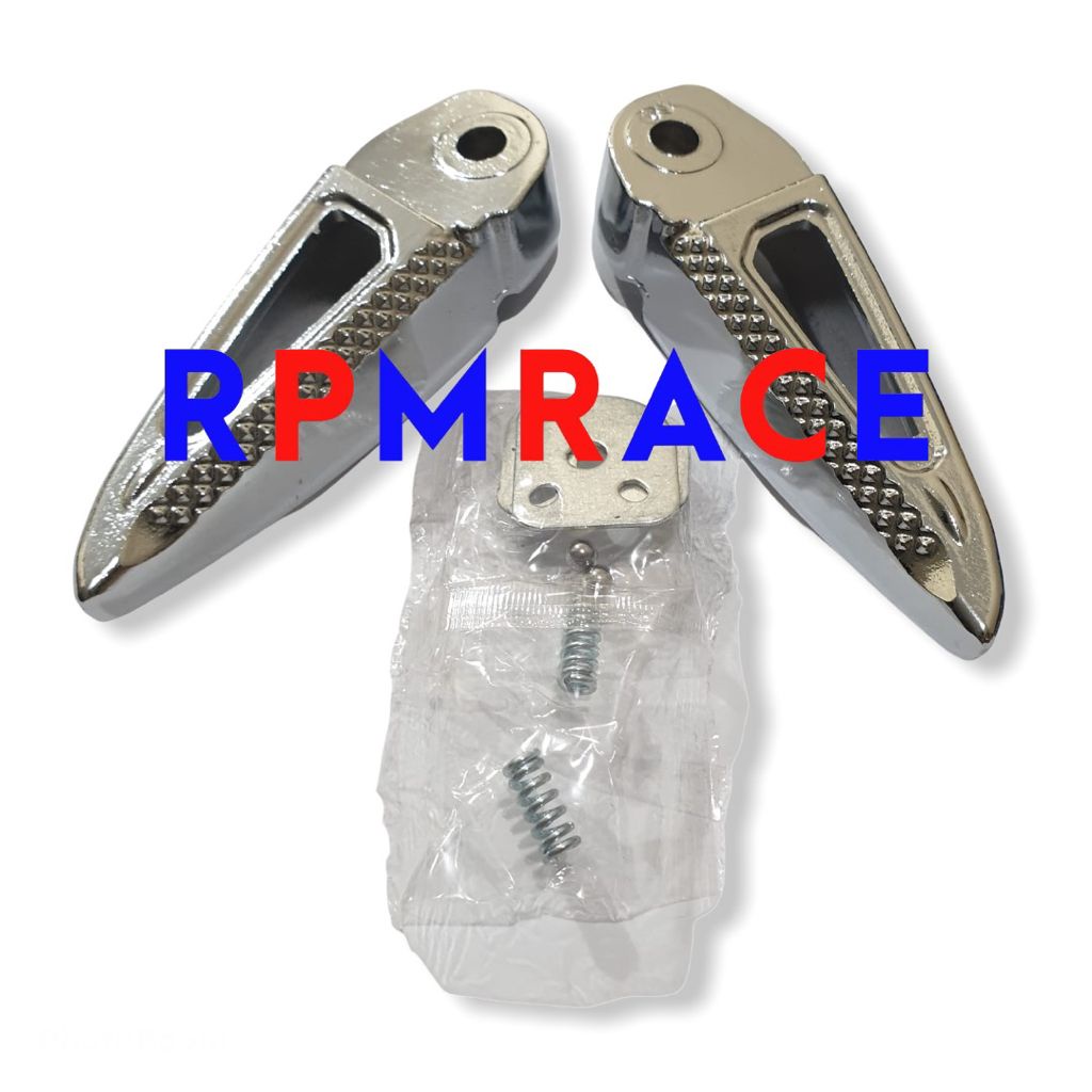 Injakan step belakang twotone chrome model Scoopy beat vario 110 vario 125 dll