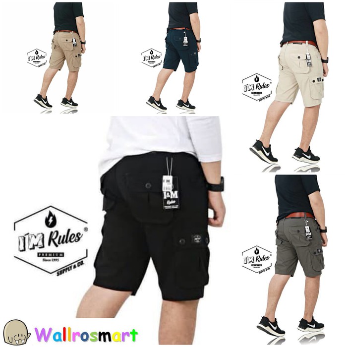 CELANA CARGO PENDEK I'M RULES CARGO I&M RULES PDL GUNUNG TACTICAL HIKING