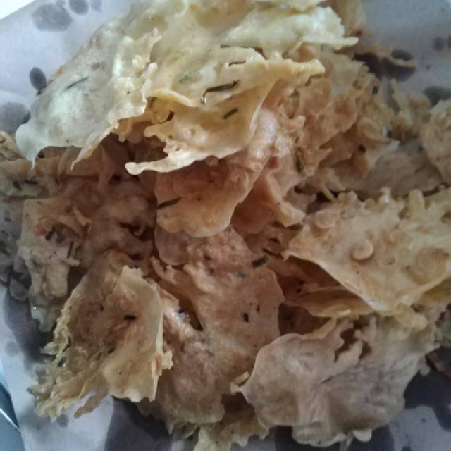 

Peyek rebon "ngemil yuk