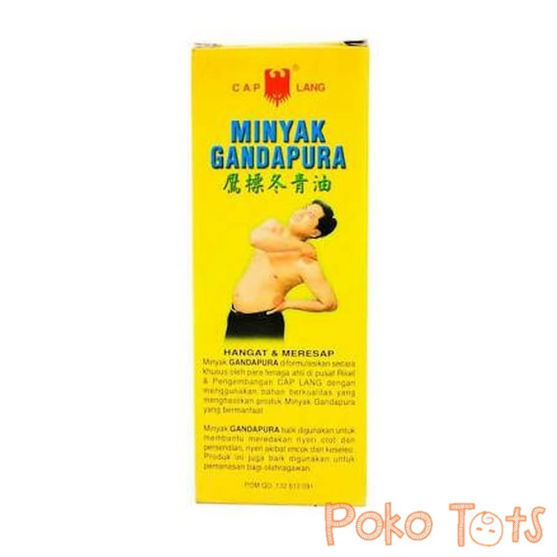 Cap Lang Minyak Gandapura 6ml Minyak Pereda Nyeri Otot 60 ml
