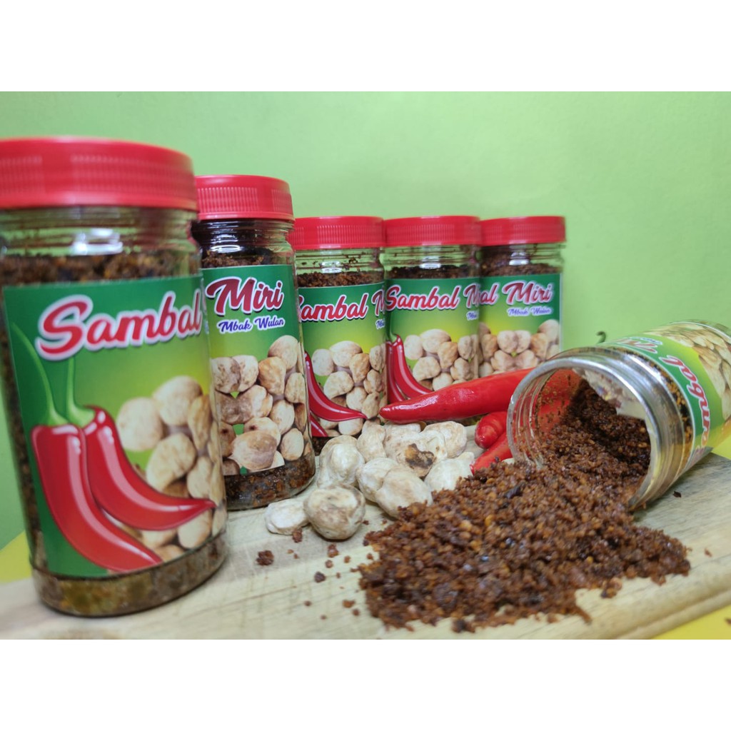 

Sambal Kemiri "MBAK WULAN" Pedas Mantap