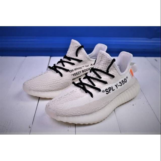 Ladies Adidas Yeezy Boost 350 V2 SPLY X Off White