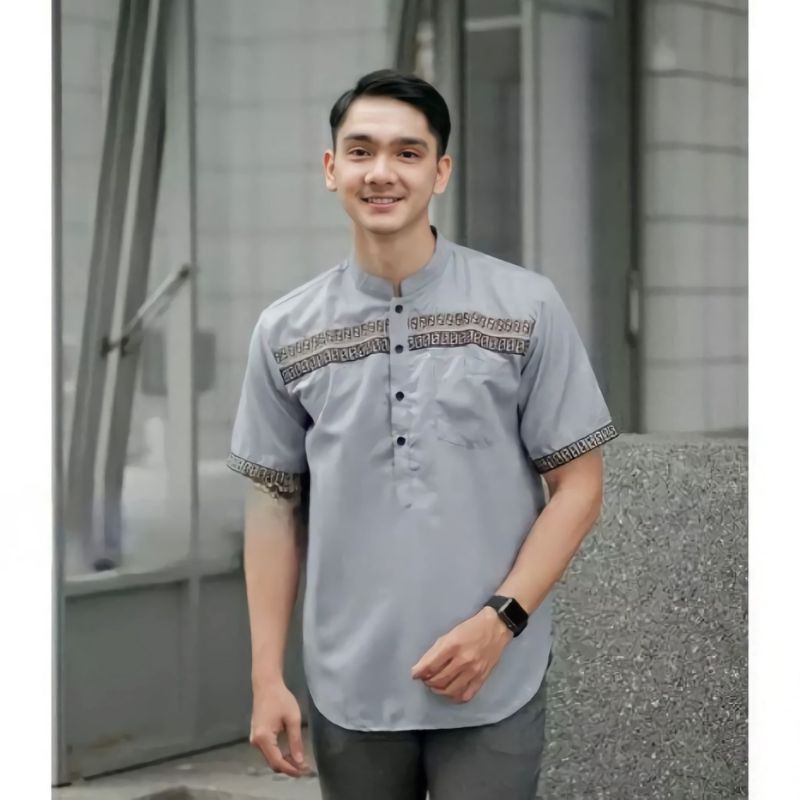 Baju Koko Pria Lengan pendek Kurta FF