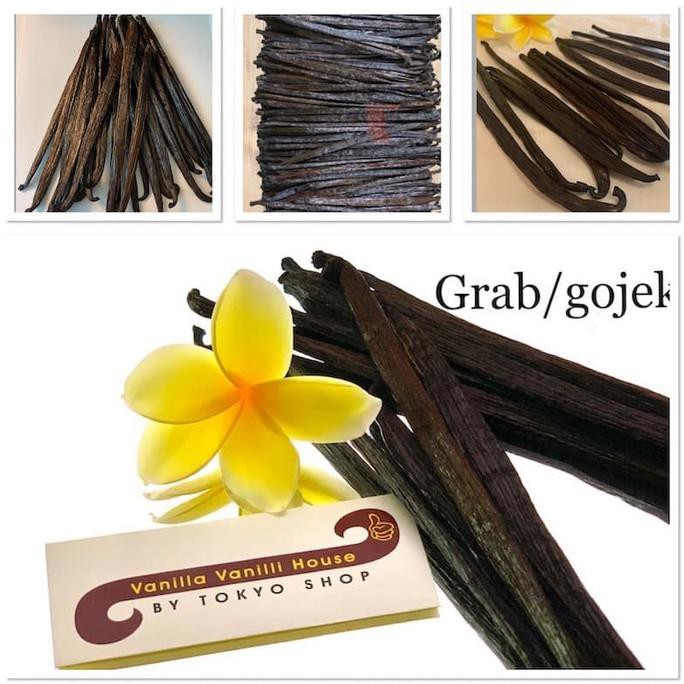 

VANILLA BEAN GOURMET GRADE A VANILA BATANG 1Pc Minim order 3 pc Ready BIG SALE Kode 1371