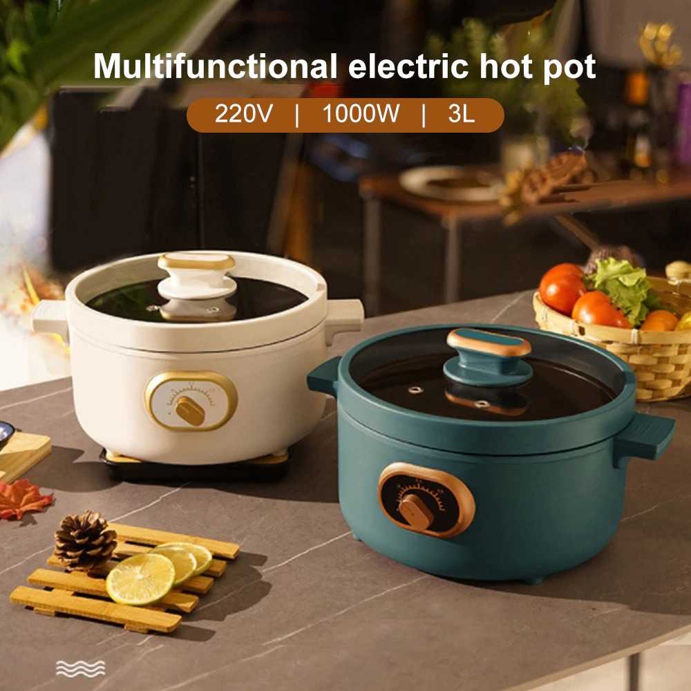 Panci Listrik Electric Hot Pot Frying Pan 3L 1000W - 7RHALFGR