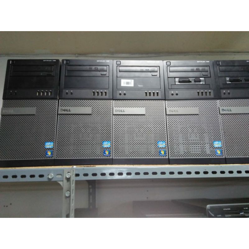 PC DELL OPTIPLEX 790 PROC I3 2120 RAM 4GB HDD 500GB / SSD 120GB BUAT SISTEM