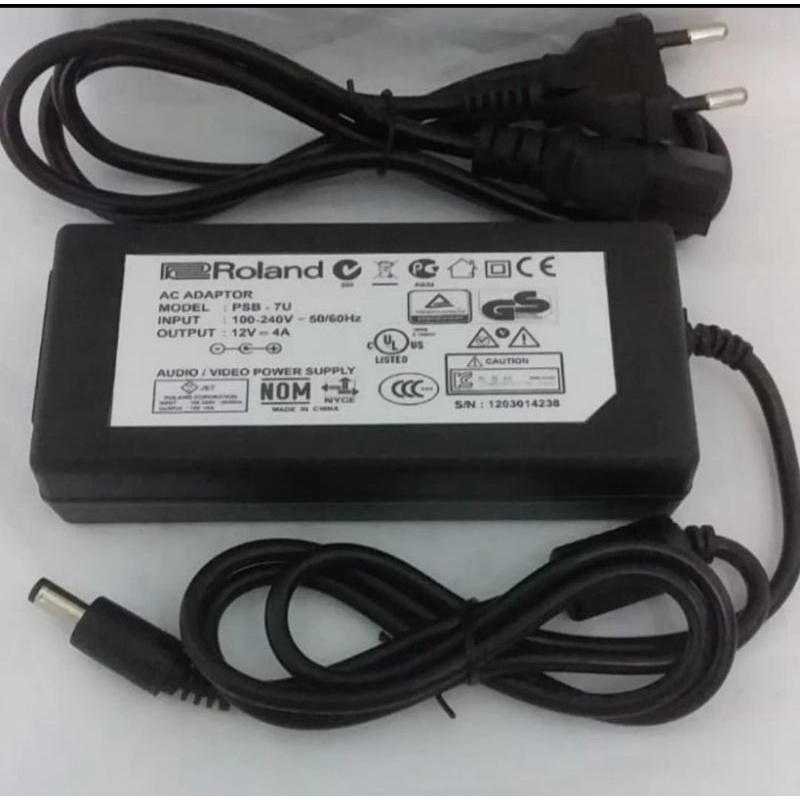 Adaptor Roland Digital Piano RP102 RP302 RP501 RP701 kualitas Bagus Original Bosku