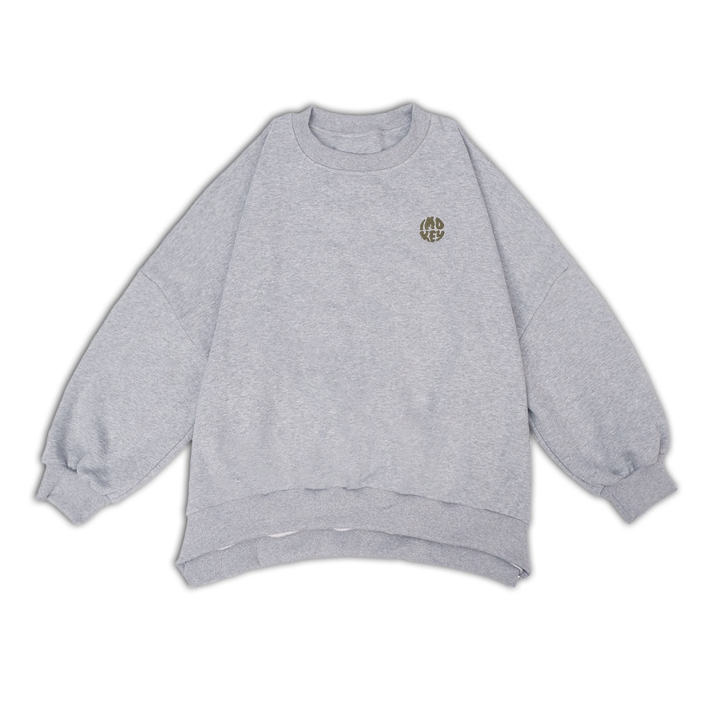 Sweatshirt - Imokey COZEY Oversized Crewneck – Oversize - Unisex