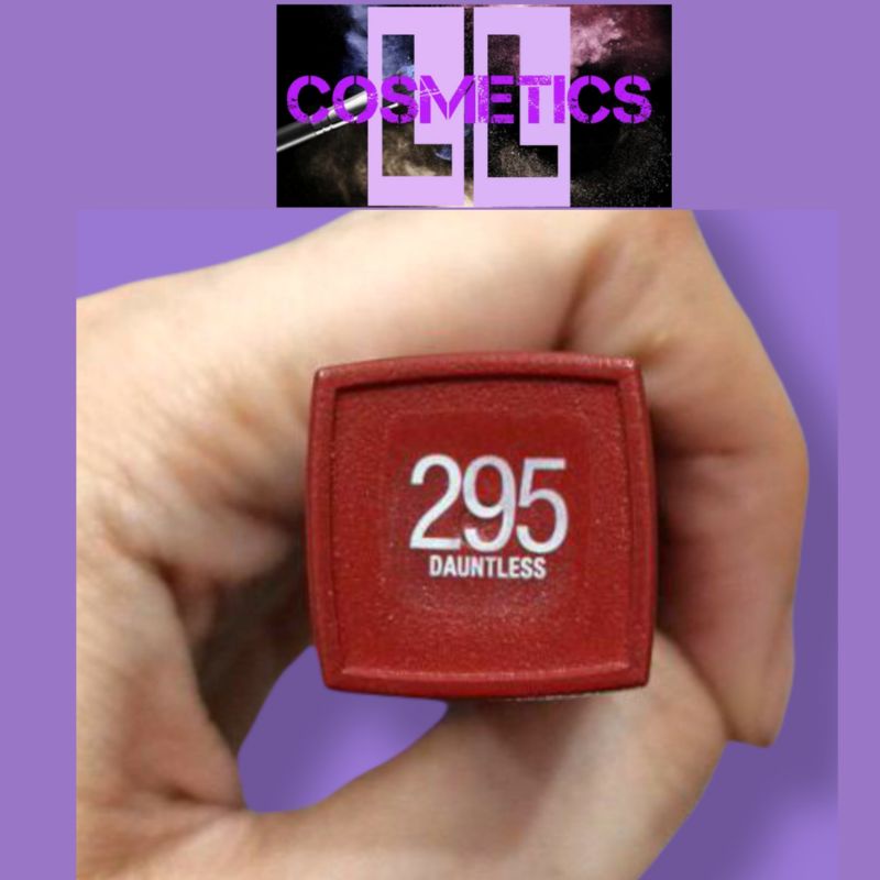 Maybelline superstay matte ink 295 dauntless
