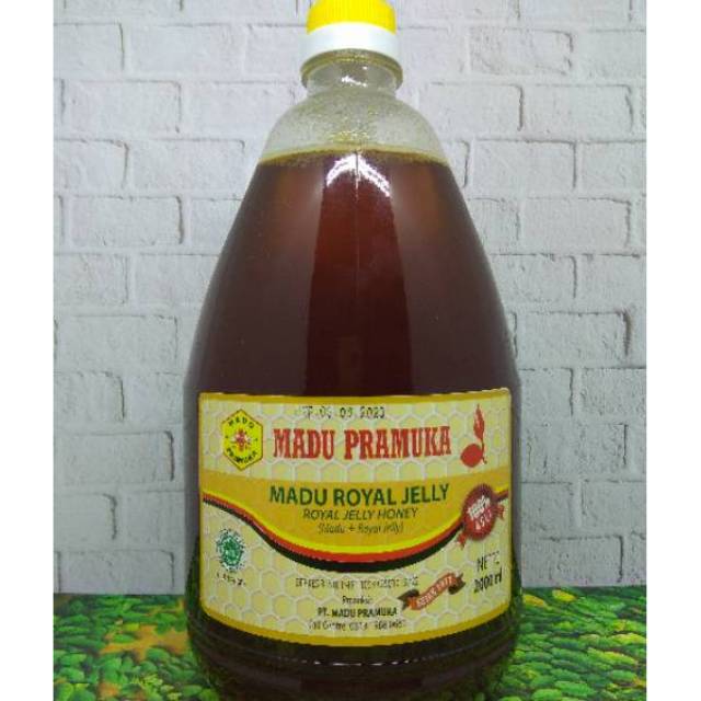 

Madu Royal Jelly 2000ml atau 2 liter dari Madu Pramuka