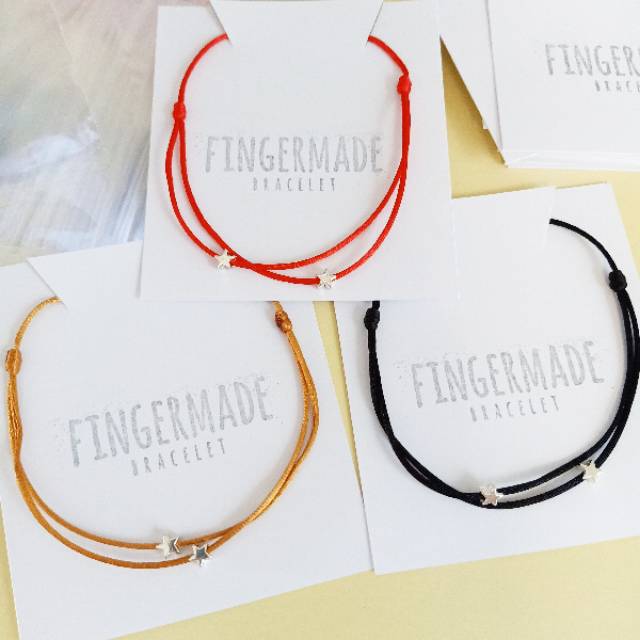 Fingermade Gelang Kaki Bintang Kecil