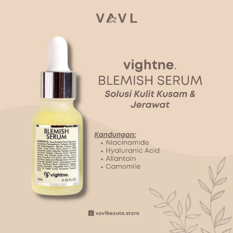 BLEMISH SERUM VAVL || SERUM JERAWAT VAVL